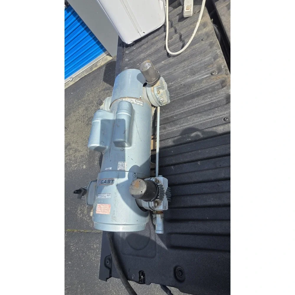 Gast MFG 7HDD-10-M700X Air Compressor 4 Piston Pump 120v/220V As Is See Photo